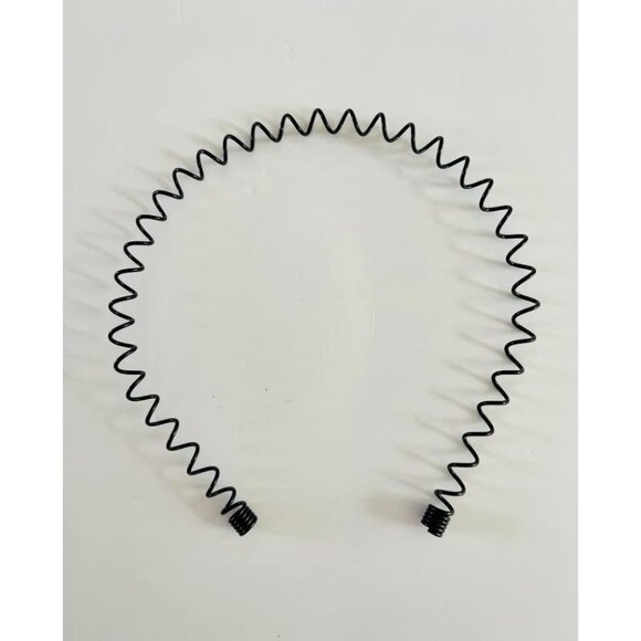 🆕Men A-New 6pcs Metal Fashion Unisex Wavy Outdoor Sport Simple Elastic Headband - Picture 3 of 14